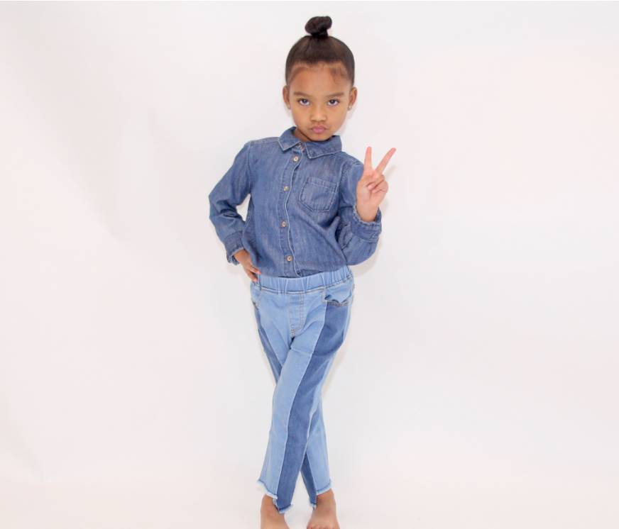 2 Sides To Cuteness Jeans