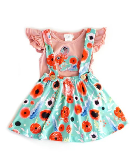 Floral Bunny Set